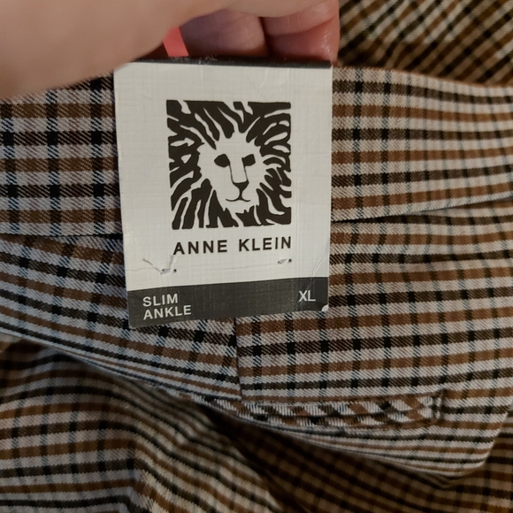 NWT Anne Klein Pull On Trousers Slim Ankle - Picture 7 of 8